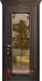Входные двери МДФ в Фрязино «Двери МДФ со стеклом»